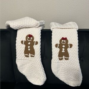 GIRL gingerbread stocking
